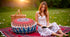 18" CRAFT KALA Large Hippie Mandala Meditation Floor Ottoman Pillow Cushion Pouf Cover Square Poufs Bohemian Circle