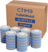 CTIME - 36 Replacement Toilet Brush Heads, Suitable for Bathrooms and Toilets