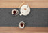 Solino Home Athena Linen Table Runner, 100% Pure Linen Charcoal Grey, 14 x 120 Inch, 120 Inches Long for Dining,