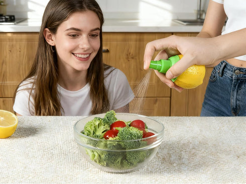 YOFAN 2-Pack Lemon Juice Sprayer, Manual Orange Juice Citrus Spray for fresh flavor, Lemon Squeezer for Salad, Kitchen