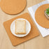 Cork Trivets for Hot Dishes, 6 Pack 8 Inch Heat Resistant Pot Holders, Thick Cork Coasters for Table
