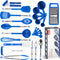 Kitchen Utensils Set, 24 Pcs Cooking Utensil Set with Nonstick and Heat Resistant Gadgets, Pots and Pans Essentials