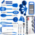 Kitchen Utensils Set, 24 Pcs Cooking Utensil Set with Nonstick and Heat Resistant Gadgets, Pots and Pans Essentials
