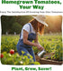 5 Sunset, Epic Gardening Tomato Lovers Seed Bundle - Juicy Varieties, Includes Brandywine, Chadwick Cherry & Tropical