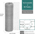 24 Rifny 16.5 Inch 60 1 Inch Chicken Wire Fencing, x Feet Chicken Wire Mesh Roll for Garden Plants, Mesh Hexagonal