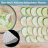 uxcell 13" Round Silicone Dehydrator Sheets, 5 Pcs Non-Stick Reusable Drying Mesh for Food Dehydrator