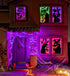 Joy Bang Halloween Window Clings, Large Scary Silhouette Stickers, Spooky Monster Zombie Window Decor