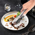 Serving Tongs, Kitchen Tongs, XEVOM Stainless Steel Food Tong, Small Serving Utensils, 12 Inch