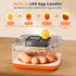QVKHPCL 12 6 Incubators for Hatching Eggs Egg Digital Egg Incubator Precision Auto Temp Humidity Control Gear