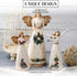 Pavilion Gift Company Simple Spirits 41007 Figurine, 7-1/2-Inch, White, Green, Tan