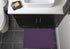 DII Popcorn Bath Rug, 17x24, Eggplant