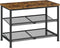 Shoe Rack for Entryway, 3-Tier Metal Shoe Rack with Storage Shelves and