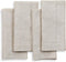 Solino Home Light Natural Linen Napkins Set of 4, 100% Pure Linen Hemstitch Dinner Napkins 20 x 20 Inch
