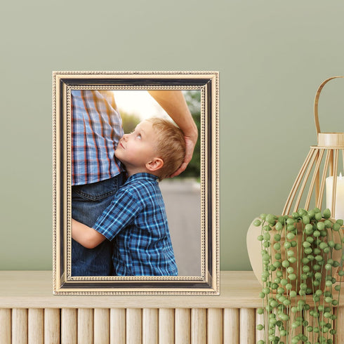 Lawrence Frames Classic Bead Frame - 5x7, Gold