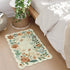 Lahome Floral Small Rug, 2X3 Kitchen Non Slip Washable Rug, Ultra-Thin Soft Rug for Indoor Entrance, Stain Resistant