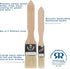 REDECKER Pastry Brushes Set, 2 Different Sizes, Untreated Beechwood Handles, Natural Bristle Basting Brush