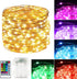 39Ft 120 LED Fairy Lights Battery Operated, RGB Color Changing String Light