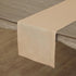 Solino Home Beige Linen Table Runner 36 Inch, 100% Pure Linen Classic Hemstitch, Machine Washable Dining