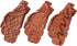 Gunsound Artificial Simulate Steak Fake Meat Food Model Photography Lifelike Cooked Roast Beef for Home Kitchen Cabinet