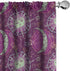 Lunarable 2-Panel Sun and Moon Window Curtains, Celestial Fantasy with Constellations on Purple, 28" x 63", Multicolor
