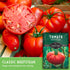 (1 Pack) Beefsteak Tomato Seeds for Planting Heirloom Indeterminate Tomatoes Large Red Fruit with Classic Flavor High