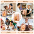 50 Pack 500pcs Packaging 14x8.3x3.2 Bread Bags Bulk for Homemade Bread Kraft Sourdough Bread Bags with Love Stickers