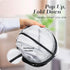 Popup and Collapsible Foldable Laundry Basket - Durable Mesh Material, Easy Carry Handles, Great Hamper for College