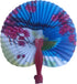 30 Pcs 3.5" Mini Chinese Oriental Handheld Floral Folding Paper Fans - Bulk Assortment for Wedding Birthday Party Favors