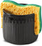 Ceramic Sponge Holder for Kitchen Sink, Scrub Sponge Dish Rack, Farmhouse Compact
