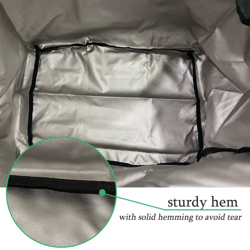 J&C Ice Maker Cover, 420D Countertop Ice Machine Maker Cover for Portable Ice Makers, No Ice Maker Included