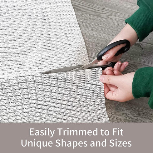 Non-Slip Rug Pad Gripper, Round 4 FT Anti-Slip Extra Strong Area Rug Pad for Hard Surface Floors, Safe Carpet