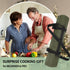 Chef Knife Roll Bag, Waterproof Waxed Canvas Case Holds Knives, Adjustable Strap, 11 Knife Slots, Large Zippered Pocket