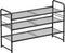 SUFAUY 3-Tier Mesh Shoe Rack, Closet Metal 33" Wide Shoe Shelf Heavy