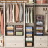 Closet 4-Tier Closet Closet 30022416) Stackable Organizers and Storage Baskets, Shelf Organizer , Space-Saving Clothes
