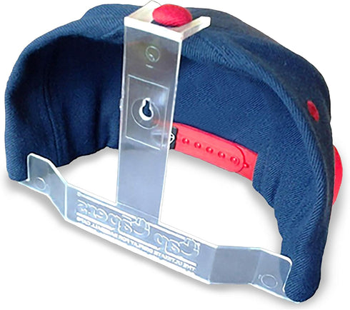 Baseball Cap Display Wall Mounted Hat Rack for Storage & Organization, Great for Collectors