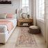 Lahome 2x5 Oriental Hallway Runner Rug, Washable Non Slip Kitchen Rug with Rubber Backing for Hallways