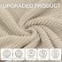 6PC 13"x13" Set, Cotton Washcloths - | Quick Dry | Soft | Light Weight | Absorbent | Hotel Quality, Luxury Wash Cloths