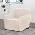 Great Bay Home Velvet Plush Stretch Arm Chair Slipcover. Velvet Chair Furniture Protector, Soft Anti-Slip, High Stretch