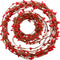 Gejoy 2 Rolls 40 Feet Double Pip Berry Garland Floral Craft Country Pip