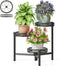 NQW 3 Tier Metal Plant Stand Indoor Outdoor, Corner Tall Plant Shelf for