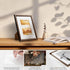 5x7 5x7 4x6, 3 Pack) Fun Memories Oak Picture Frame for Wall, Frame with Matted to Solid Wood Picture Frames for Wall