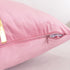 TAOSON Covers,Pack 2 18 18 Inch Velvet Throw Pillow of Soft Decorative Cushion Covers Cases Pink White Patchwork