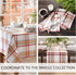 13"x90" Elrene Home Fashions Seneca Plaid Harvest Fall/Thanksgiving Cotton Console Centerpiece/Table Runner