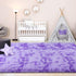 5x8 FlyDOIT Purple Tie-Dyed Large Rugs for Living Room, Feet Shaggy Rug Fluffy Throw Carpets, Ultra Soft Plush Modern