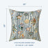 Set 2 20x20 LVTXIII of Patio Throw Pillows Covers Waterproof Fade Resistant Outdoor Throw Pillow Case, Fluffy
