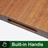 Sapevora Set 15.7x11.2&11.8X7.9IN Solid Teak Wood Cutting Board One Piece Non Glued Large Thick Crack Resistant Wooden