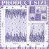 6 Pcs Spring Lavender Kitchen Towel Set - Rustic Bath Hand Towels for Spring Holiday, 24 x 16 Inches