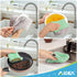 24 Pack 6.3" x10.4" AIDEA Kitchen Towels, Absorbent Coral Fleece Dish Towels, No Odor Reusable Dish Cloths, Microfiber