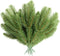 30pcs Artificial Pine Branches Green Plants for DIY Garland Wreath Christmas Home Garden Decor