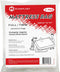 K KINGPLAST Mattress Bags for Moving and Storage, Twin/Full Size 54"x 87", Clear, 2-Pack Disposable Plastic Cover